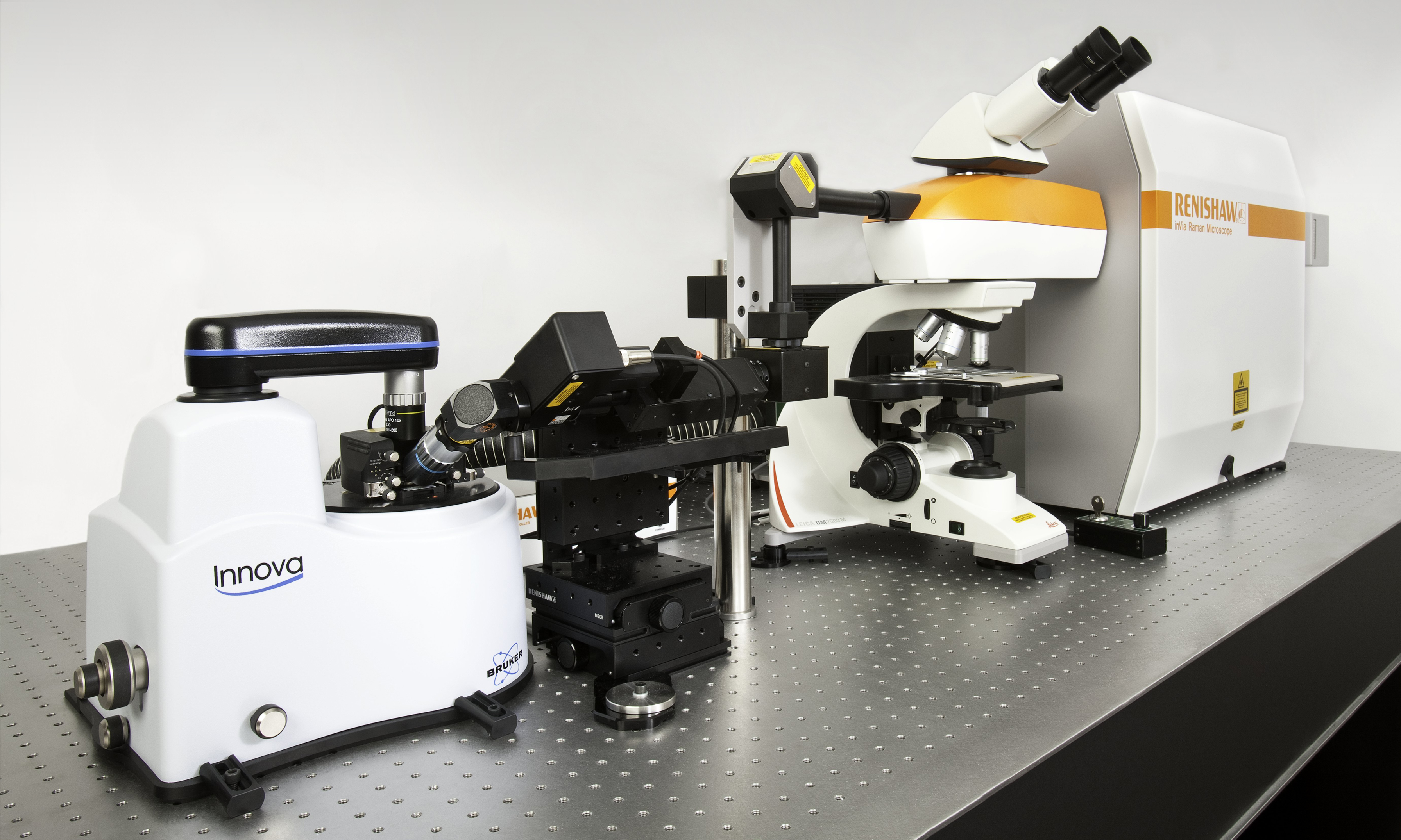 invia Raman microscope hybrid system