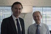 Lord Green with Renishaw's Chairman Sir David McMurtry