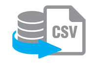 Explore - Exportera till CSV