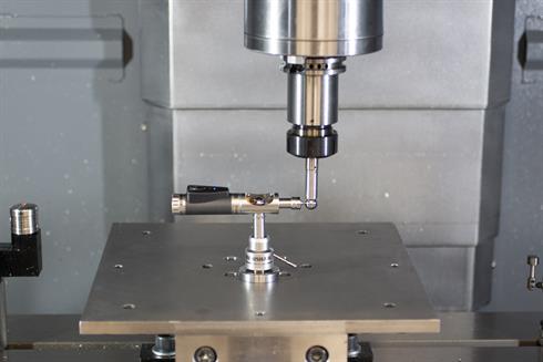 QC20 ballbar test with small circle adaptor