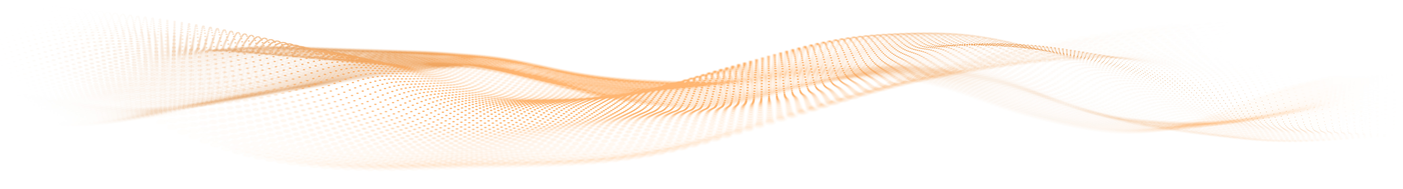 Orange partikelvåggrafik