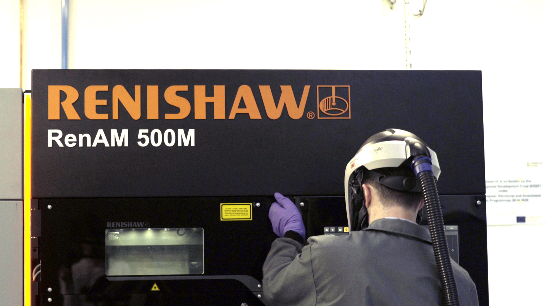 Renishaw AM systems were used to realise the physical part