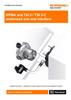 Installation & user's guide:  HPMA and TSI 3 / TSI 3-C motorised arm and interface
