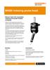 Flyer:  MH20i indexing probe head