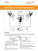 Data sheet:  High power optical transmission system