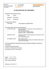 Certificate (CE):  OSP60 ECD 2011-27